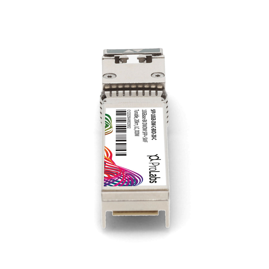 Prolabs MSA and TAA 10G-BX DWDM 100GHz Multi-rate Multi-band SFP+ Transceiver (SMF, 20km, Primary, DOM)