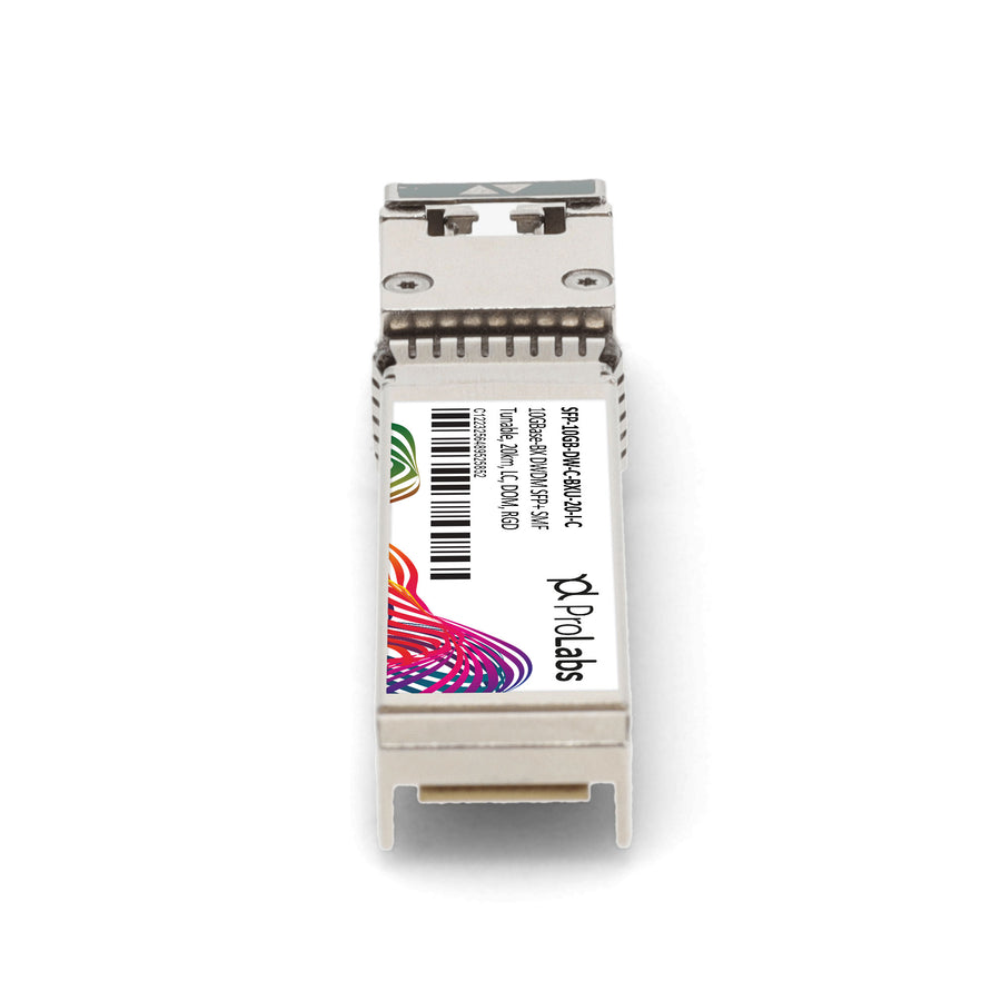 Prolabs MSA and TAA 1G/10G-BX DWDM 100GHz Multi-rate Multi-band SFP+ Transceiver (SMF, 20km, Secondary, DOM, -40 to 85C)
