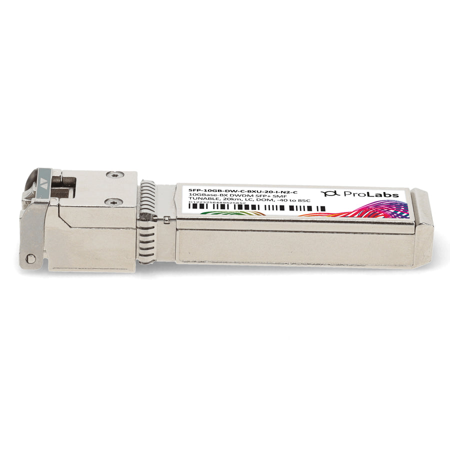 Prolabs Alcatel-Lucent Nokia Compatible and TAA 10G-BX DWDM 100GHz Multi-rate Multi-band SFP+ Transceiver (SMF, 20km, Secondary, DOM, -40 to 85C)
