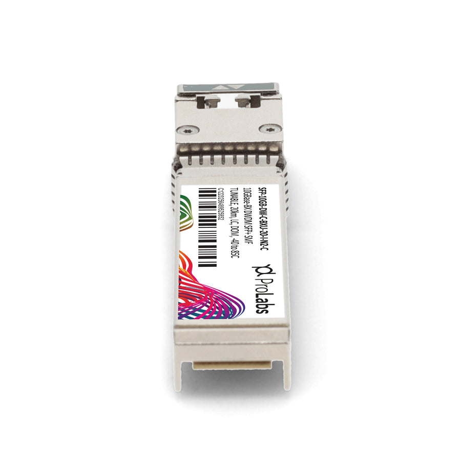 Prolabs Alcatel-Lucent Nokia Compatible and TAA 10G-BX DWDM 100GHz Multi-rate Multi-band SFP+ Transceiver (SMF, 20km, Secondary, DOM, -40 to 85C)