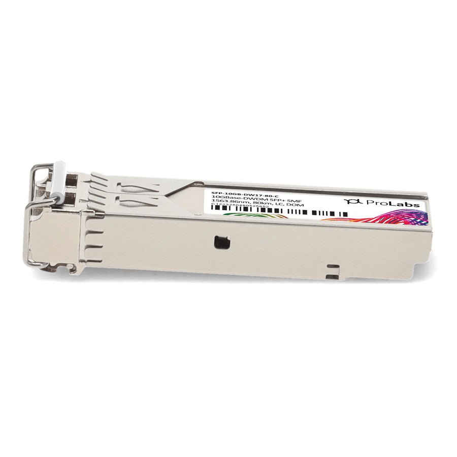 Prolabs MSA and TAA 10GBase-DWDM SFP+ Transceiver C-Band 100GHz (SMF, 1563.86nm, 80km, LC, DOM)