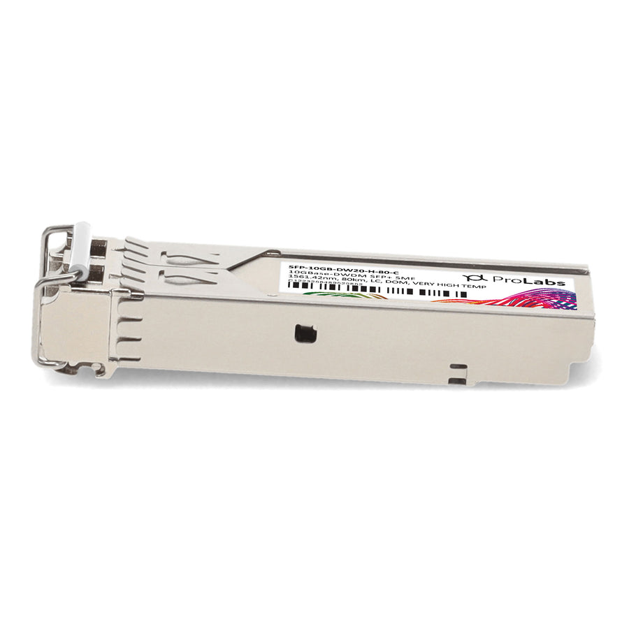Prolabs MSA and TAA 10GBase-DWDM SFP+ Transceiver C-Band 100GHz (SMF, 1561.42nm, 80km, LC, DOM, -40 to 92C)