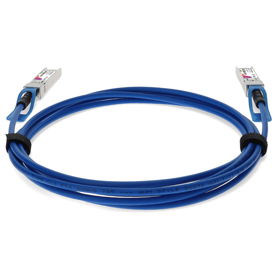 Prolabs MSA and TAA 10GBase-CU SFP+ to SFP+ Blue Direct Attach Cable (Passive Twinax, 1m)