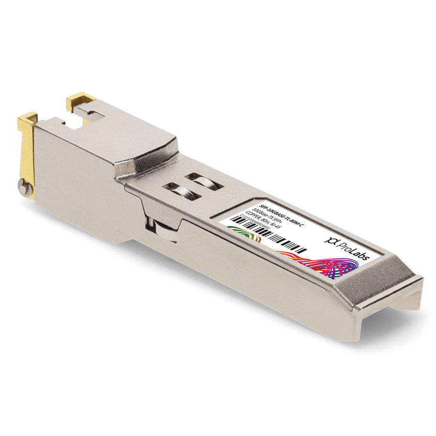 Prolabs MSA and TAA Compliant 10GBase-TX SFP+ Transceiver (Copper, 80m, RJ-45)