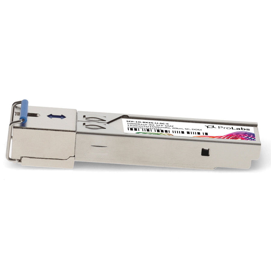 Prolabs MSA and TAA 1000Base-BX SFP Transceiver (SMF, 1310nmTx/1550nmRx, 20km, SC, DOM)