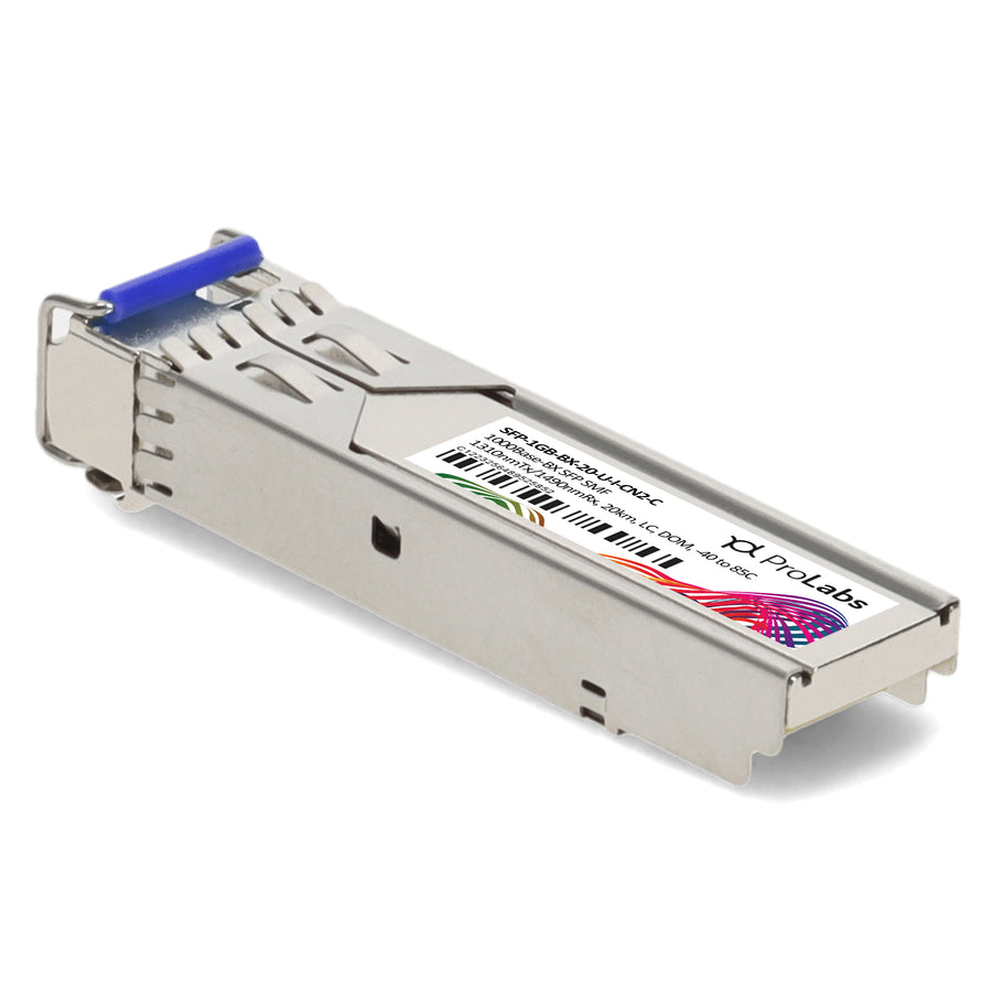 Prolabs Ciena Compatible TAA 1000Base-BX SFP Transceiver (SMF, 1310nmTx/1490nmRx, 20km, LC, DOM, -40 to 85C)