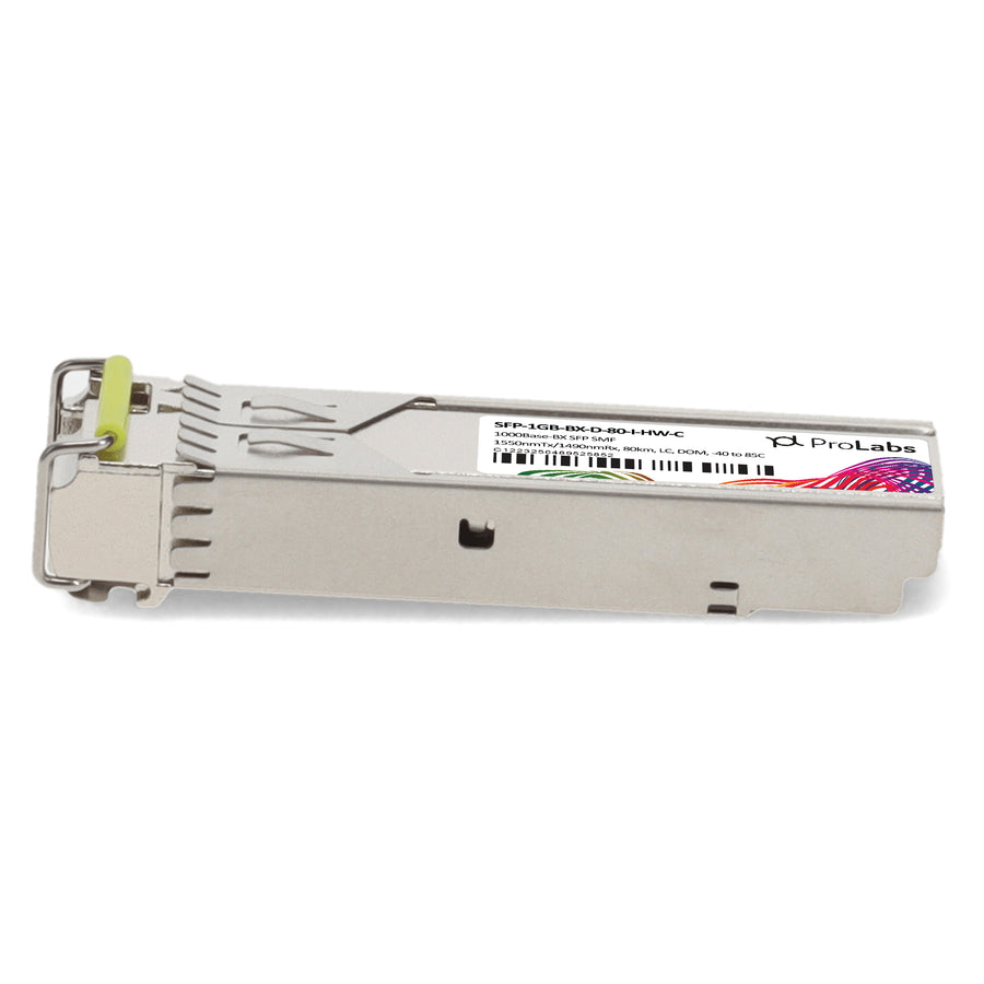 Prolabs Huawei Compatible TAA 1000Base-BX SFP Transceiver (SMF, 1550nmTx/1490nmRx, 80km, LC, DOM, -40 to 85C)