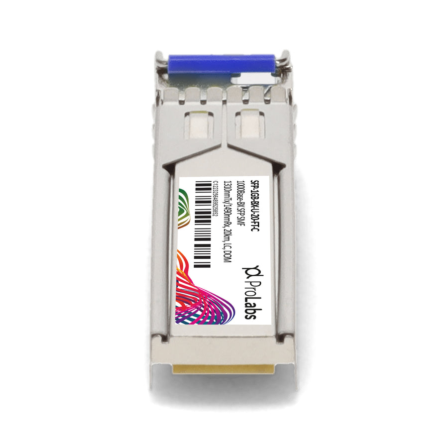 Prolabs Fortinet Compatible TAA 1000Base-BX SFP Transceiver (SMF, 1310nmTx/1490nmRx, 20km, LC, DOM)