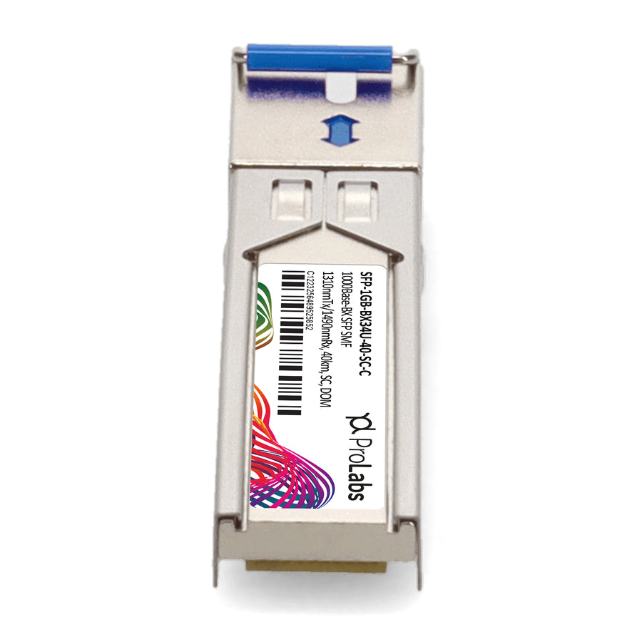 Prolabs MSA and TAA 1000Base-BX SFP Transceiver (SMF, 1310nmTx/1490nmRx, 40km, SC, DOM)