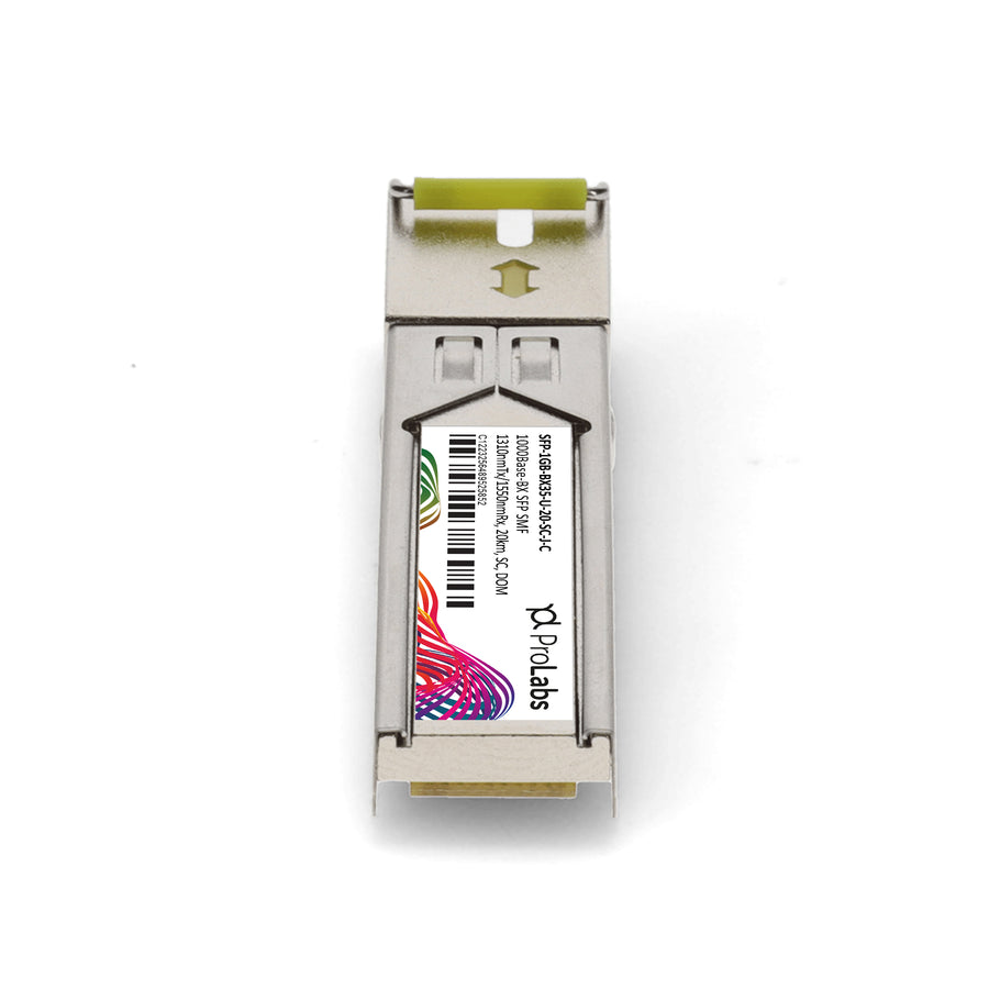 Prolabs Juniper Networks Compatible TAA 1000Base-BX SFP Transceiver (SMF, 1310nmTx/1550nmRx, 20km, SC, DOM)