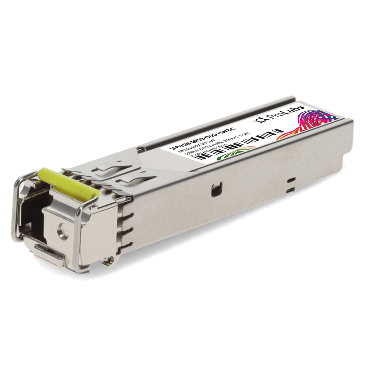 Prolabs Huawei Compatible TAA 1000Base-BX SFP Transceiver (SMF, 1550nmTx/1310nmRx, 20km, LC, DOM)