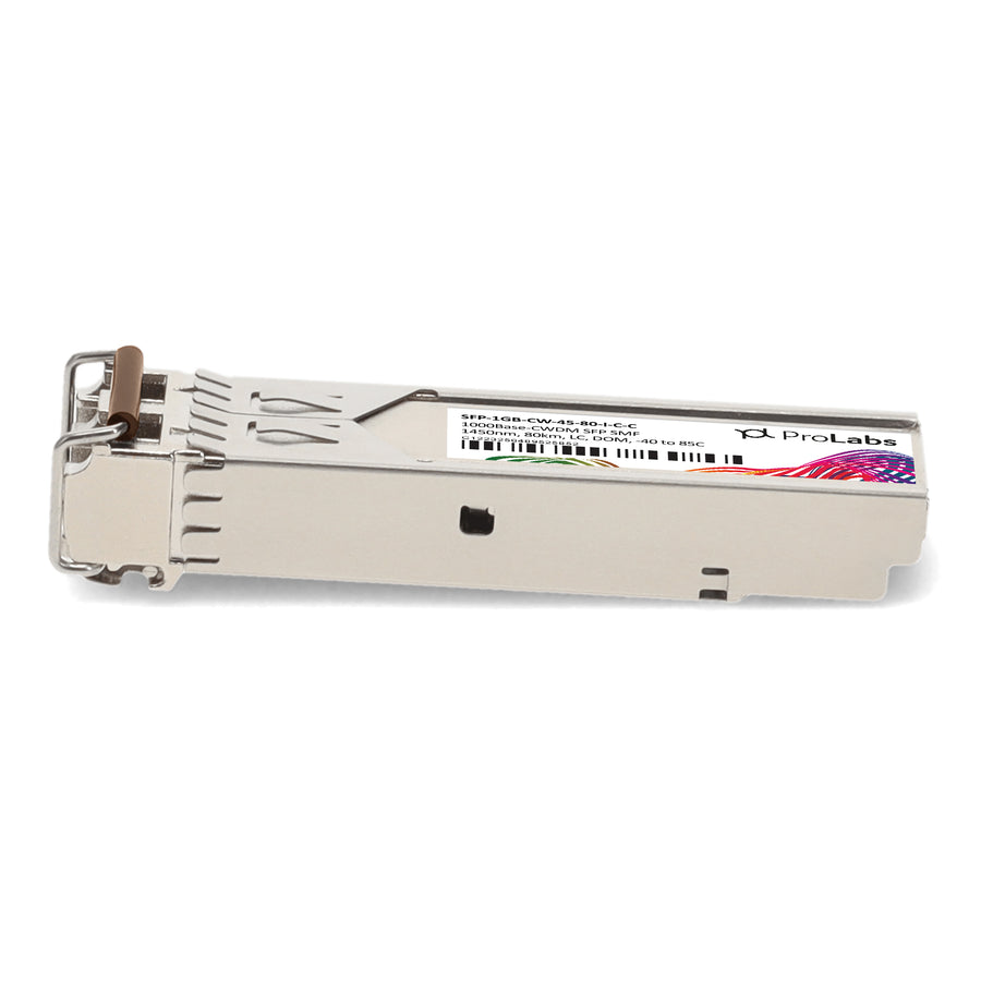 Prolabs Cisco Compatible TAA 1000Base-CWDM SFP Transceiver (SMF, 1450nm, 80km, LC, -40 to 85C)