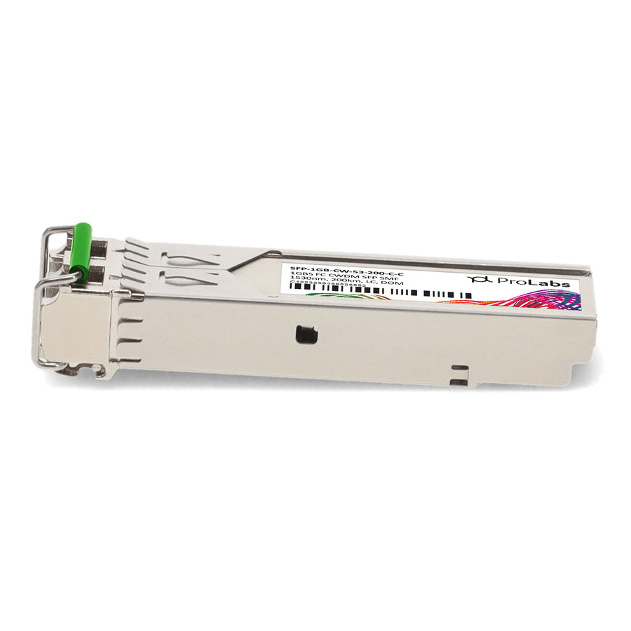 Prolabs Cisco Compatible TAA 1000Base-CWDM SFP Transceiver (SMF, 1530nm, 200km, LC, DOM)