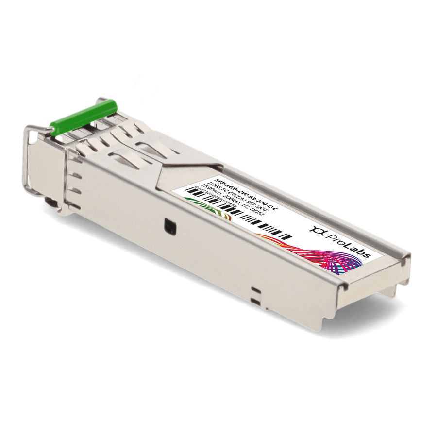 Prolabs Cisco Compatible TAA 1000Base-CWDM SFP Transceiver (SMF, 1530nm, 200km, LC, DOM)
