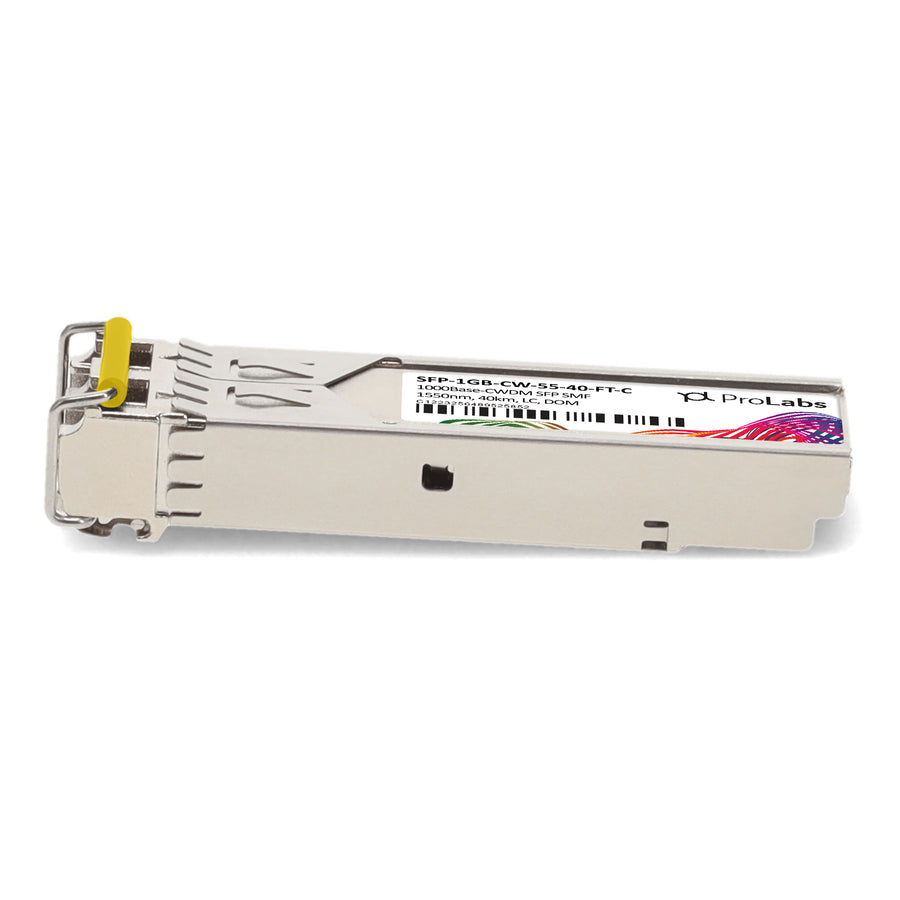 Prolabs Fortinet Compatible TAA 1000Base-CWDM SFP Transceiver (SMF, 1550nm, 40km, LC, DOM)