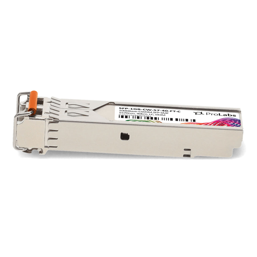 Prolabs Fortinet Compatible TAA 1000Base-CWDM SFP Transceiver (SMF, 1570nm, 40km, LC, DOM)