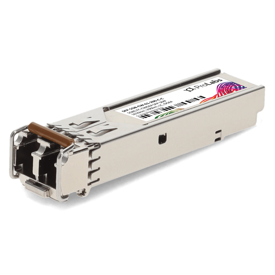 Prolabs Cisco Compatible TAA 1000Base-CWDM SFP Transceiver (SMF, 1610nm, 200km, LC, DOM)