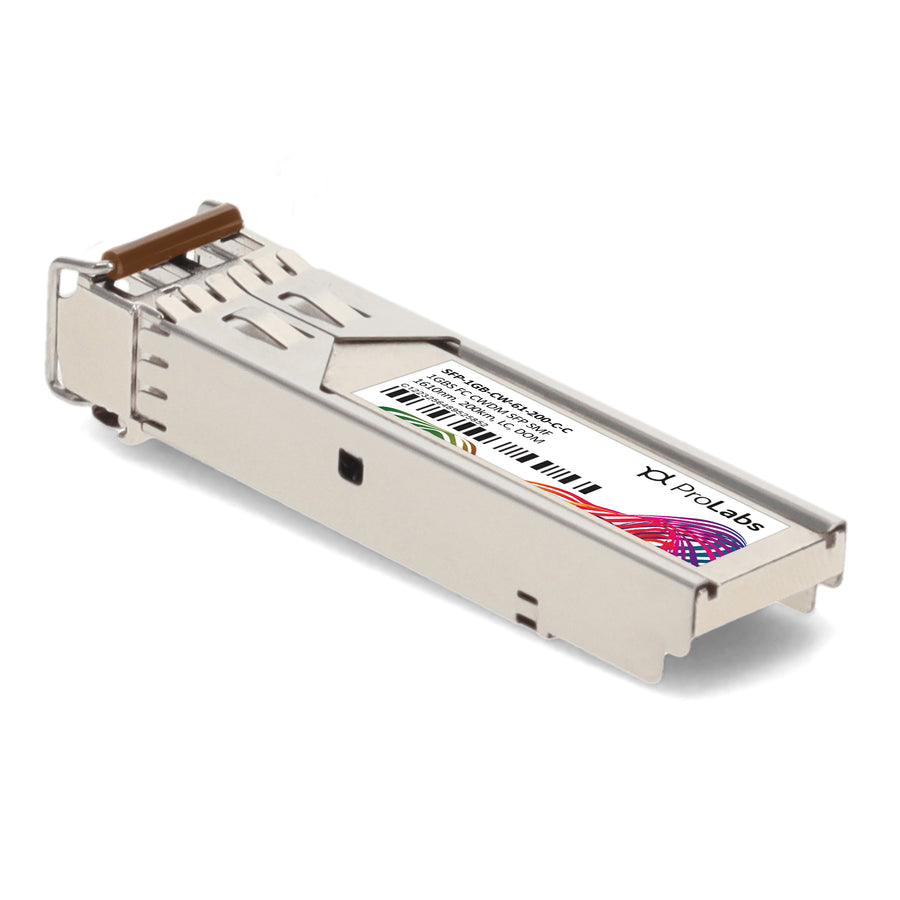 Prolabs Cisco Compatible TAA 1000Base-CWDM SFP Transceiver (SMF, 1610nm, 200km, LC, DOM)