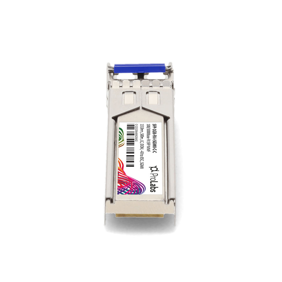 Prolabs Cisco Compatible 100/1000Base-FX SFP Transceiver (MMF, 1310nm, 500m, LC, DOM, -40 to 85C, SGMII)