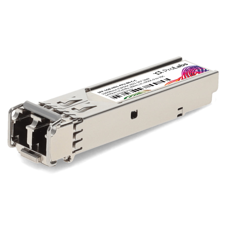 Prolabs Cisco Compatible TAA 1000Base-CWDM HD1 SFP Transceiver (SMF, 1470nm LTx/HRx, 80km, LC, DOM)