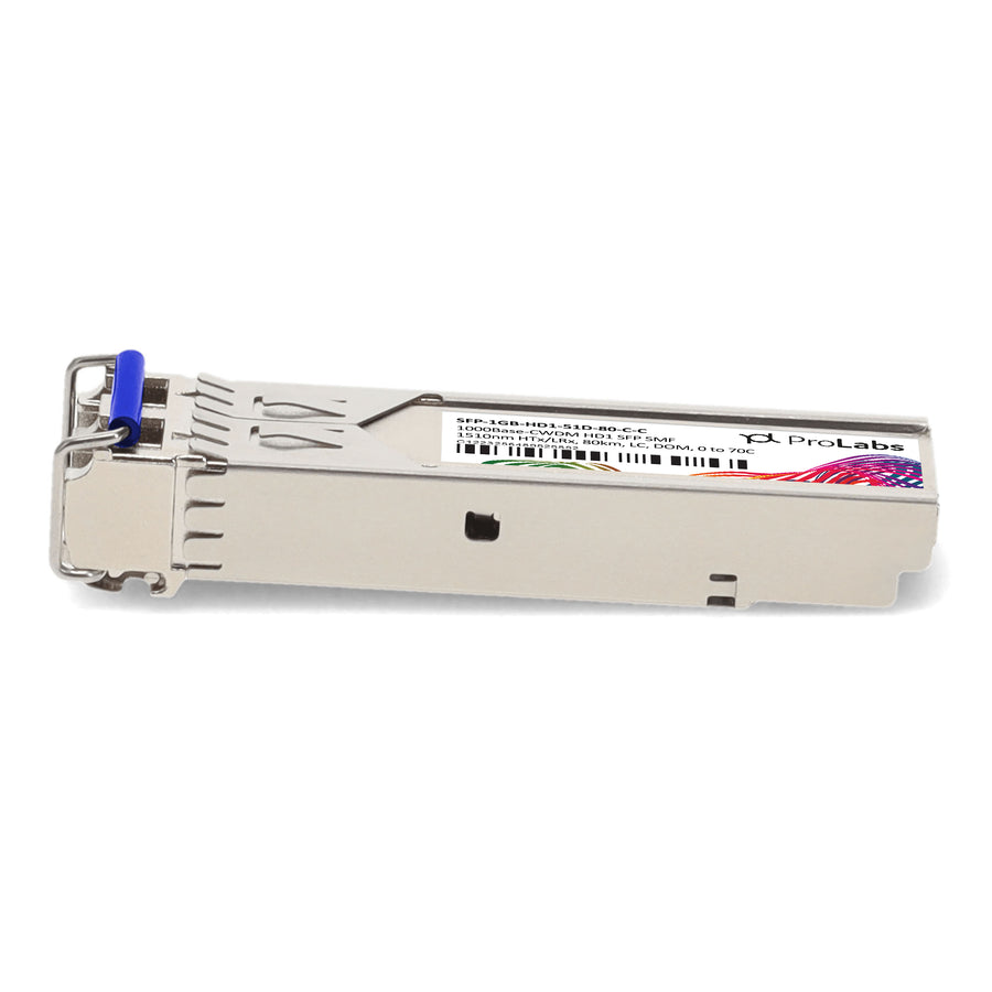 Prolabs Cisco Compatible TAA 1000Base-CWDM HD1 SFP Transceiver (SMF, 1510nm HTx/LRx, 80km, LC, DOM)