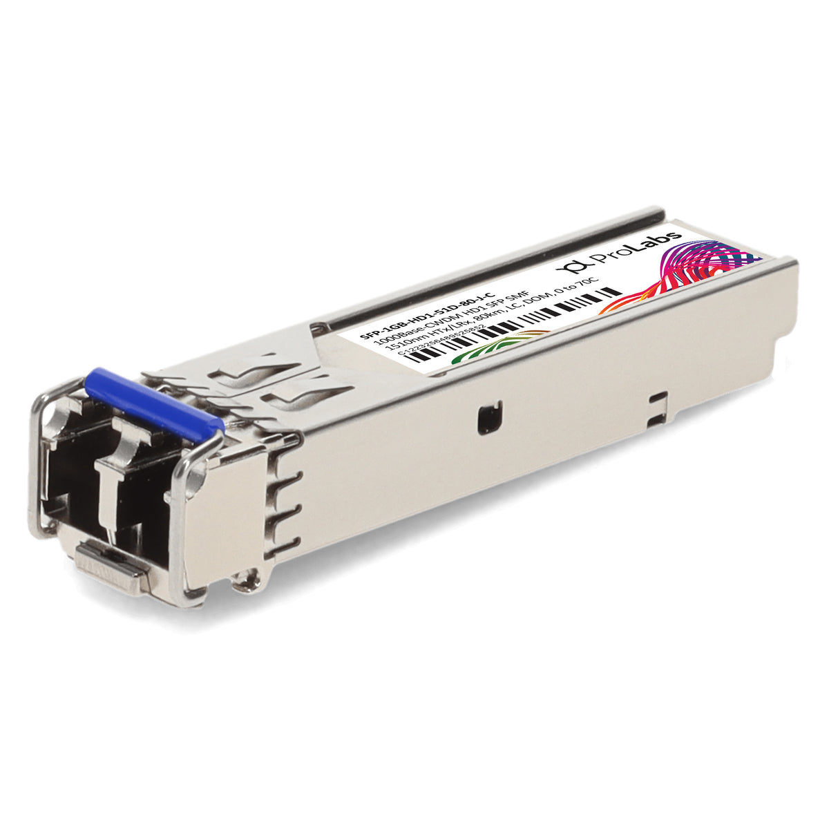 Prolabs Juniper Networks Compatible TAA 1000Base-CWDM HD1 SFP Transceiver (SMF, 1510nm HTx/LRx, 80km, LC, DOM)