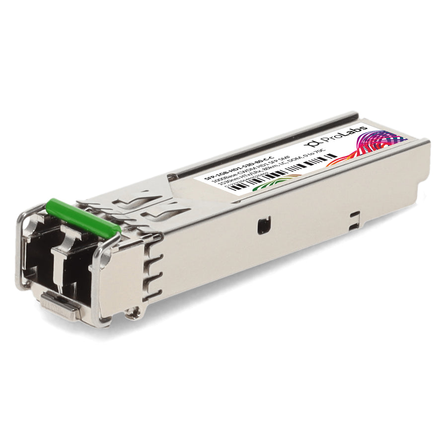 Prolabs Cisco Compatible TAA 1000Base-CWDM HD1 SFP Transceiver (SMF, 1530nm HTx/LRx, 80km, LC, DOM)