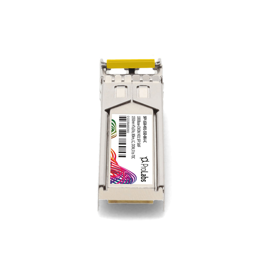 Prolabs Juniper Networks Compatible TAA 1000Base-CWDM HD1 SFP Transceiver (SMF, 1550nm HTx/LRx, 80km, LC, DOM)