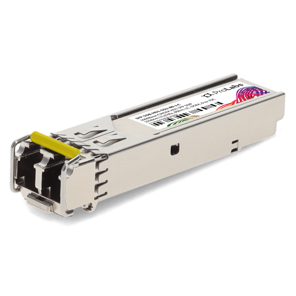 Prolabs Juniper Networks Compatible TAA 1000Base-CWDM HD1 SFP Transceiver (SMF, 1550nm LTx/HRx, 80km, LC, DOM)
