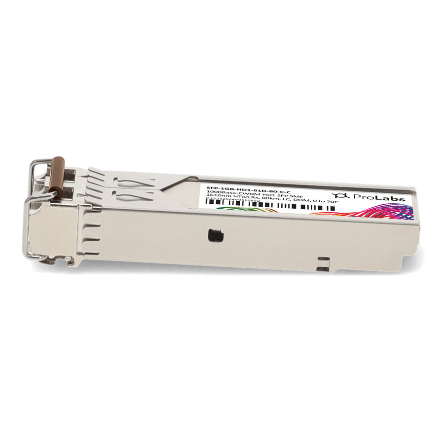 Prolabs Cisco Compatible TAA 1000Base-CWDM HD1 SFP Transceiver (SMF, 1610nm HTx/LRx, 80km, LC, DOM)