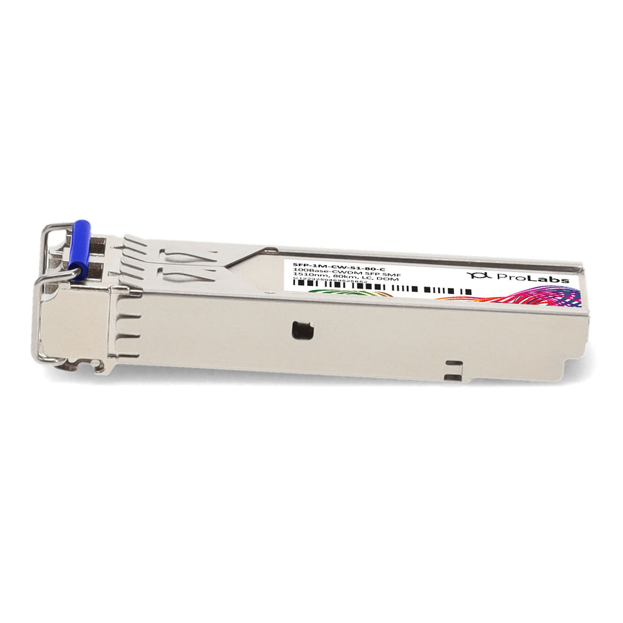 Prolabs MSA and TAA 100Base-CWDM SFP Transceiver (SMF, 1510nm, 80km, LC, DOM)