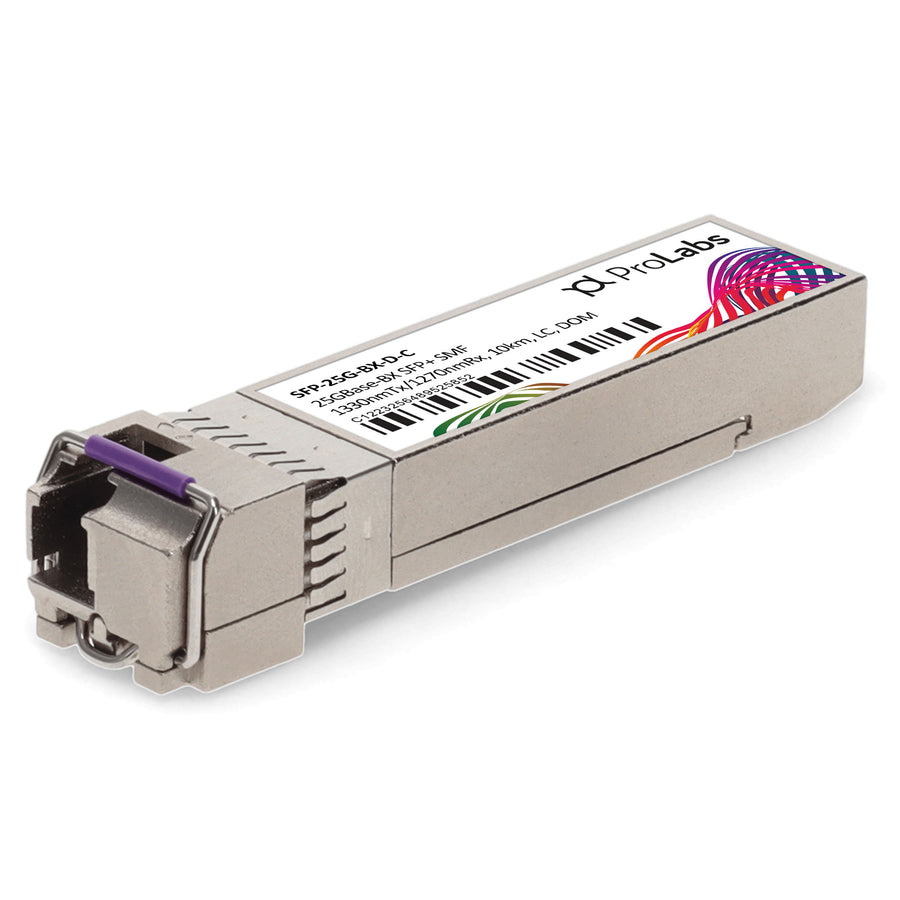 Prolabs Cisco SFP-25G-BX-D Compatible TAA 25GBase-BX SFP28 Transceiver (SMF, 1330nmTx/1270nmRx, 10km, LC, DOM)