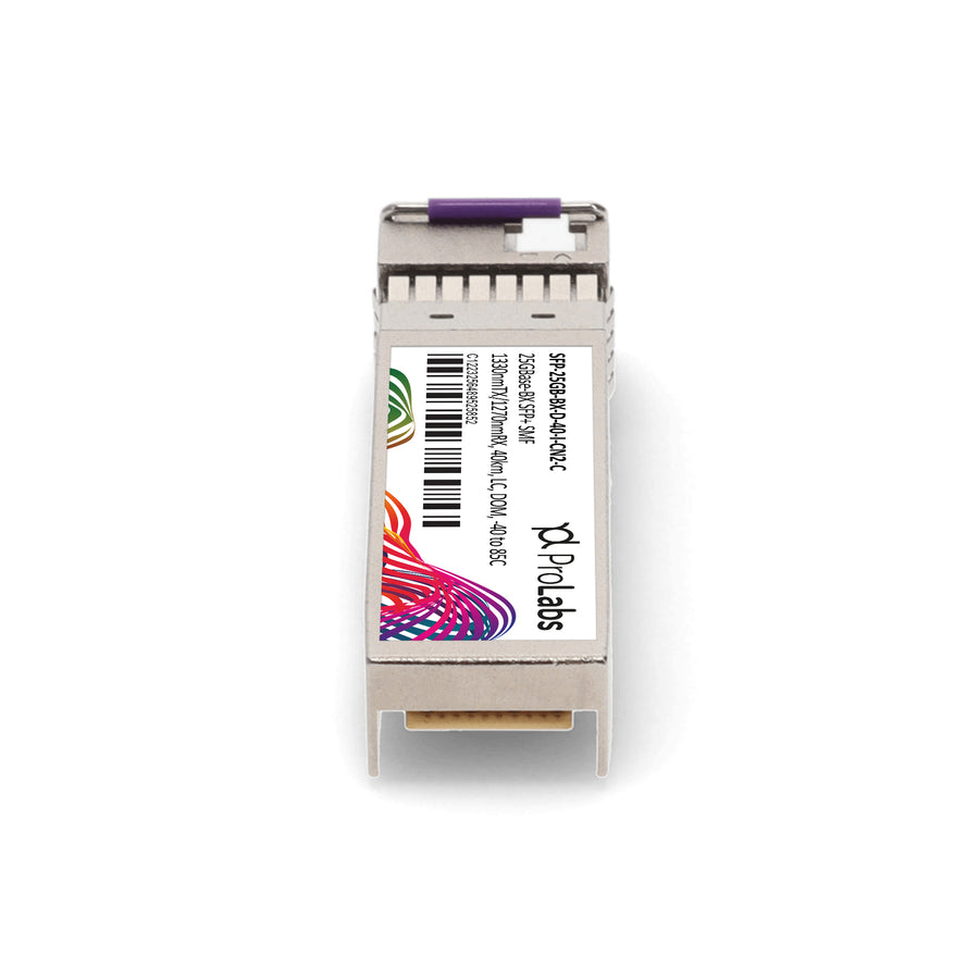 Prolabs Ciena Compatible TAA 25GBase-BX SFP28 Transceiver (SMF, 1310nmTx/1270nmRx, 40km, LC, DOM, -40 to 85C)