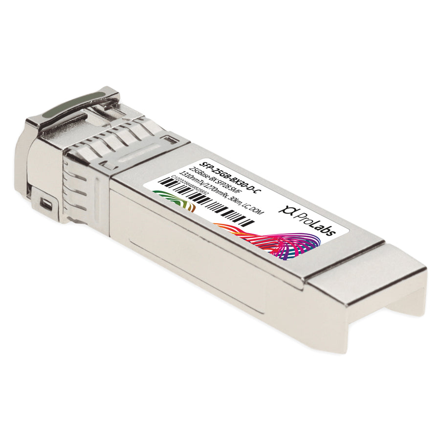 Prolabs MSA and TAA 25GBase-BX SFP28 Transceiver (SMF, 1310nmTx/1270nmRx, 30km, LC, DOM)