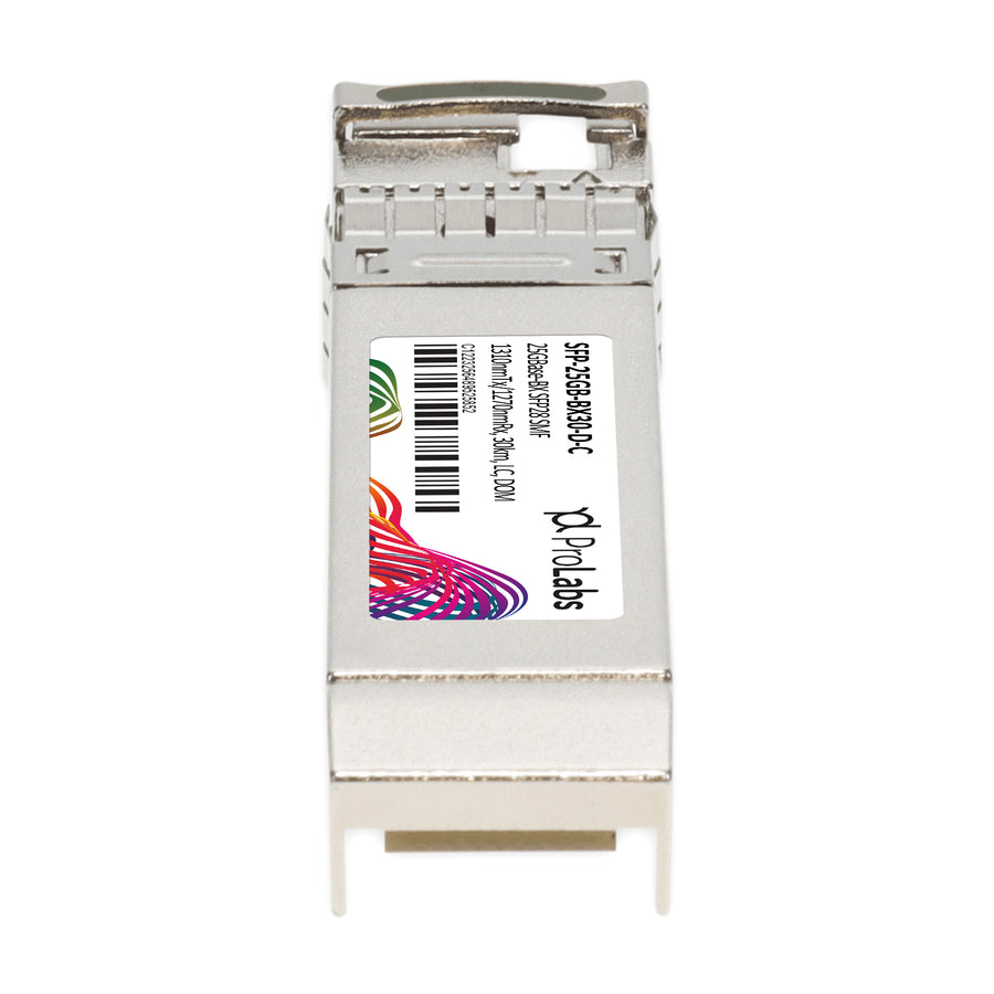 Prolabs MSA and TAA 25GBase-BX SFP28 Transceiver (SMF, 1310nmTx/1270nmRx, 30km, LC, DOM)