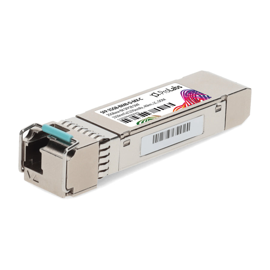 Prolabs Mellanox Compatible TAA 25GBase-BX SFP28 Transceiver (SMF, 1310nmTx/1270nmRx, 40km, LC, DOM)