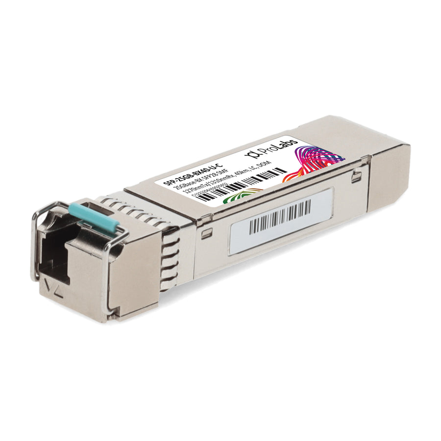 Prolabs MSA and TAA 25GBase-BX SFP28 Transceiver (SMF, 1270nmTx/1310nmRx, 40km, LC, DOM)