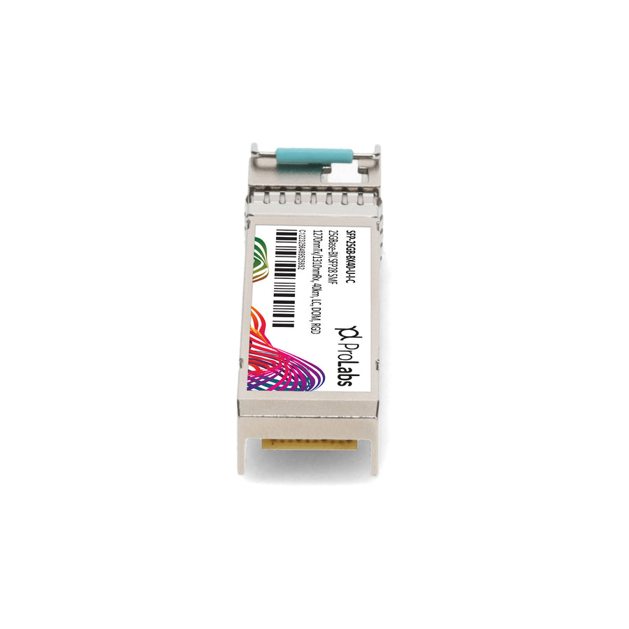 Prolabs MSA and TAA 25GBase-BX SFP28 Transceiver (SMF, 1270nmTx/1310nmRx, 40km, LC, DOM, -40 to 85C)