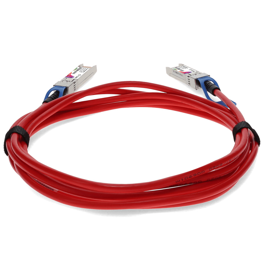 Prolabs MSA and TAA Compliant 25GBase-CU SFP+ Direct Attach Cable (Passive Twinax, 0.5m, Red)