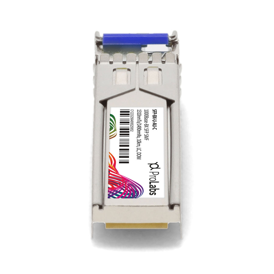 Prolabs Aruba Networks SFP-BX-U-AU Compatible TAA 1000Base-BX SFP Transceiver (SMF, 1310nmTx/1490nmRx, 10km, LC, DOM)