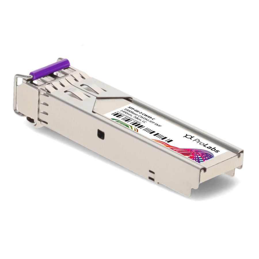 Prolabs Cisco Compatible TAA 1000Base-CWDM SFP Transceiver (SMF, 1490nm, 80km, LC, DOM)
