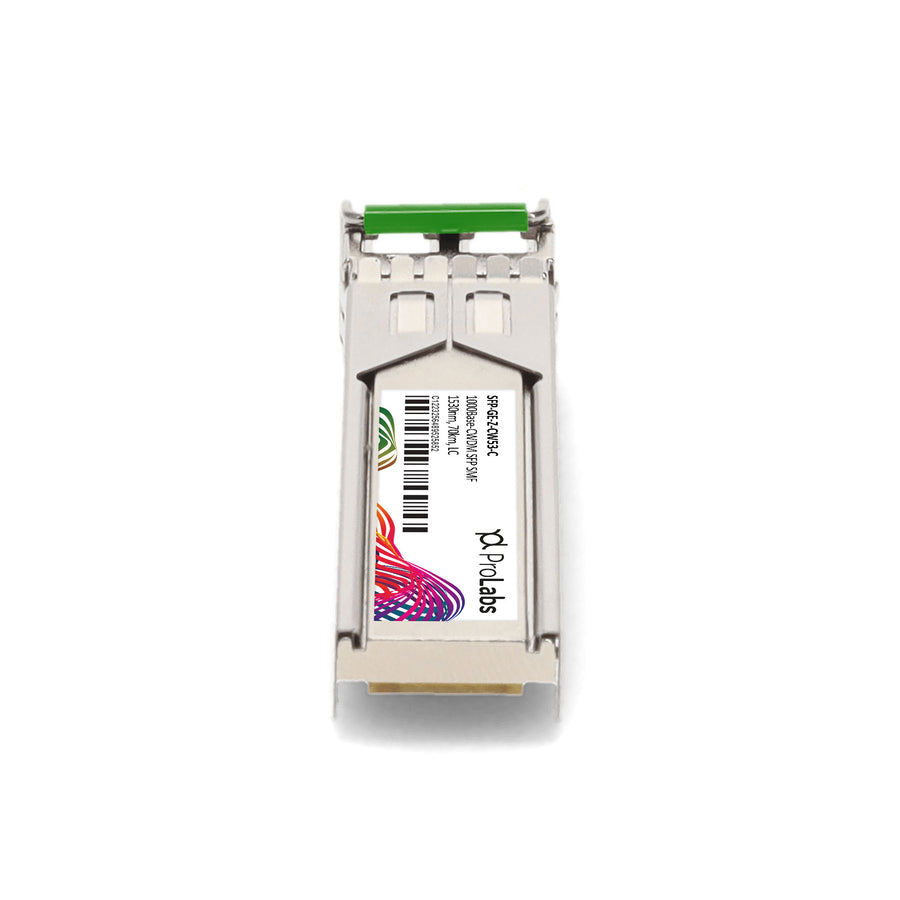 Prolabs Cisco Compatible TAA 1000Base-CWDM SFP Transceiver (SMF, 1530nm, 80km, LC, DOM)