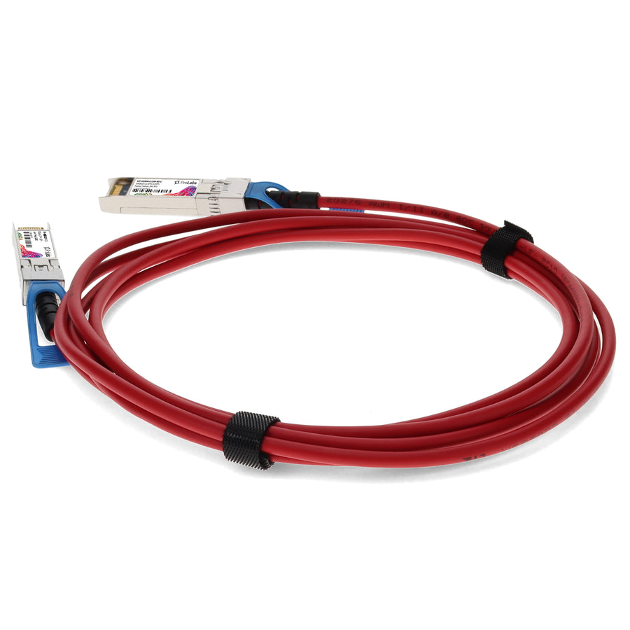 Prolabs Cisco SFP-H10GB-CU2M Compatible TAA Compliant 10GBase-CU SFP+ Direct Attach Cable (Passive Twinax, 2m, Red)