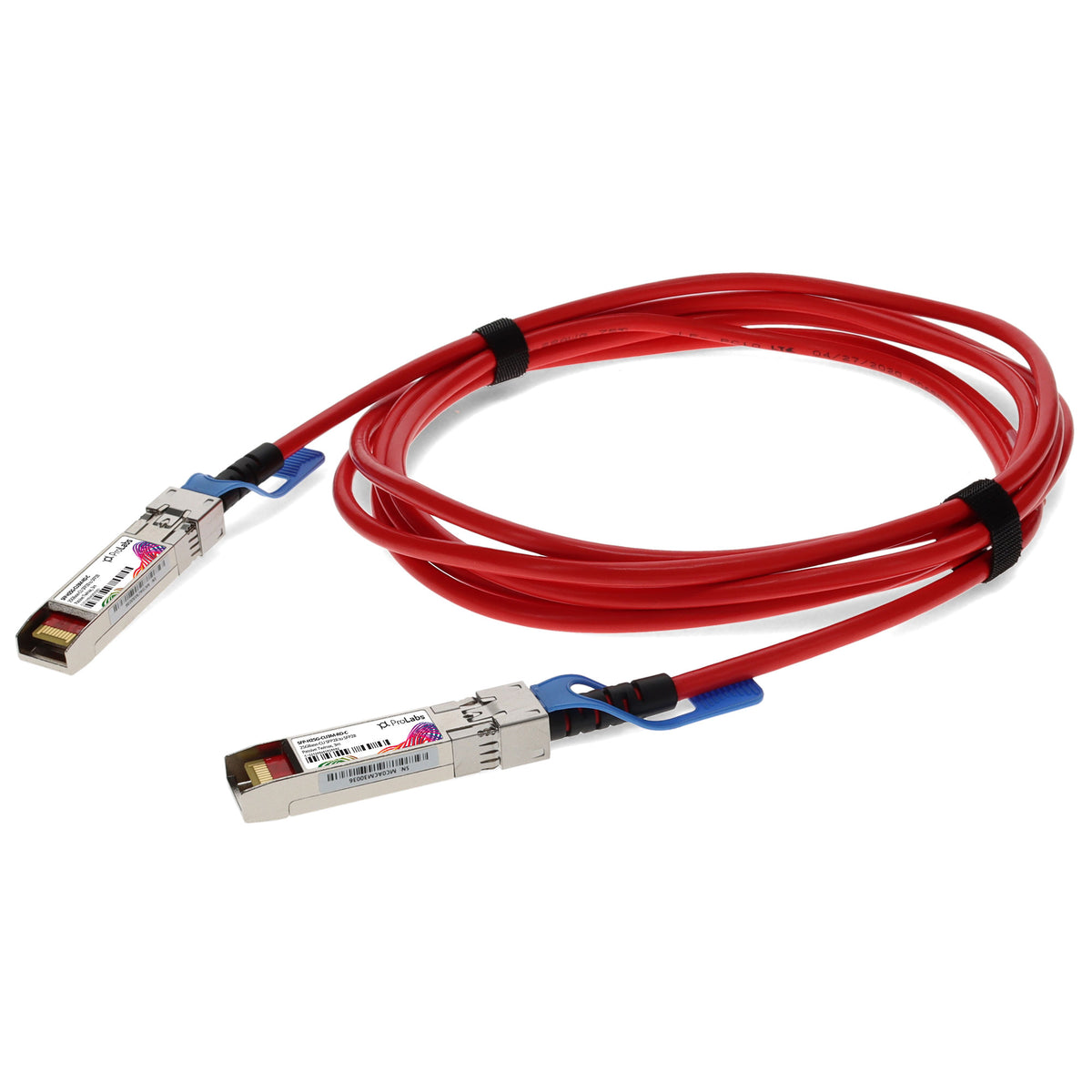 Prolabs Cisco SFP-H25G-CU3M Compatible TAA Compliant 25GBase-CU SFP28 to SFP28 Red Direct Attach Cable (Passive Twinax, 3m)