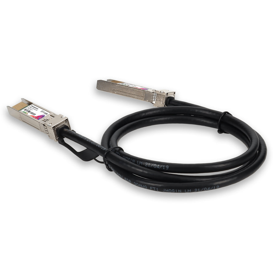 Prolabs MSA and TAA 50GBase-CU SFP-DD to SFP-DD Direct Attach Cable (Passive Twinax, 1m, 30AWG)