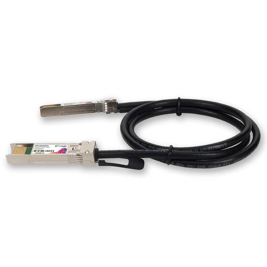 Prolabs MSA and TAA 50GBase-CU SFP-DD to SFP-DD Direct Attach Cable (Passive Twinax, 2m, 30AWG)