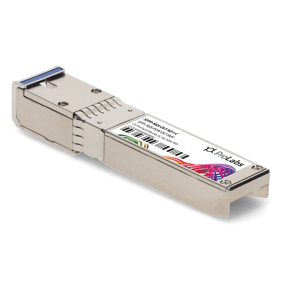 Prolabs MSA and TAA 10GBase-N2 XGS-PON OLT SFP+ Transceiver (SMF, 1577nmTx/1270nmRx, 20km, SC, DOM, -40 to 85C)