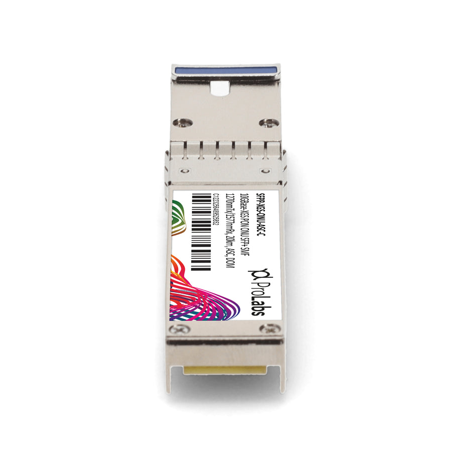 Prolabs MSA and TAA 10GBase-XGS PON ONU SFP+ Transceiver (SMF, 1270nmTx/1577nmRx, 20km, ASC, DOM, 0 to 70C)
