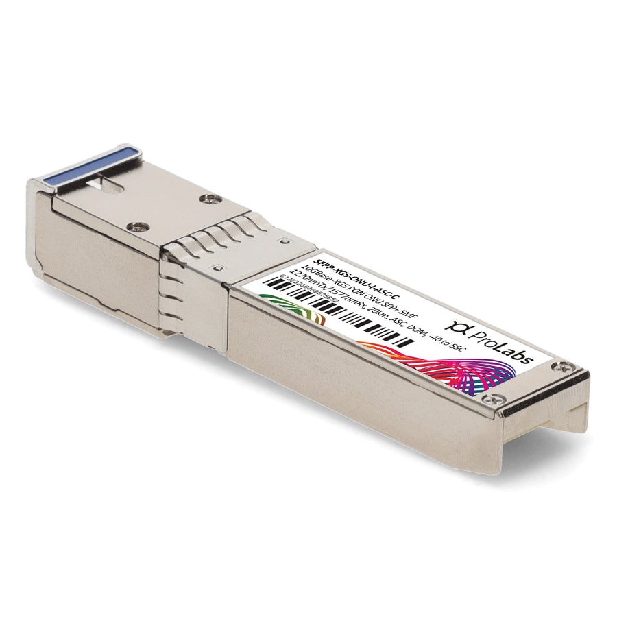 Prolabs MSA and TAA 10GBase-XGS PON ONU SFP+ Transceiver (SMF, 1270nmTx/1577nmRx, 20km, ASC, DOM, -40 to 85C)