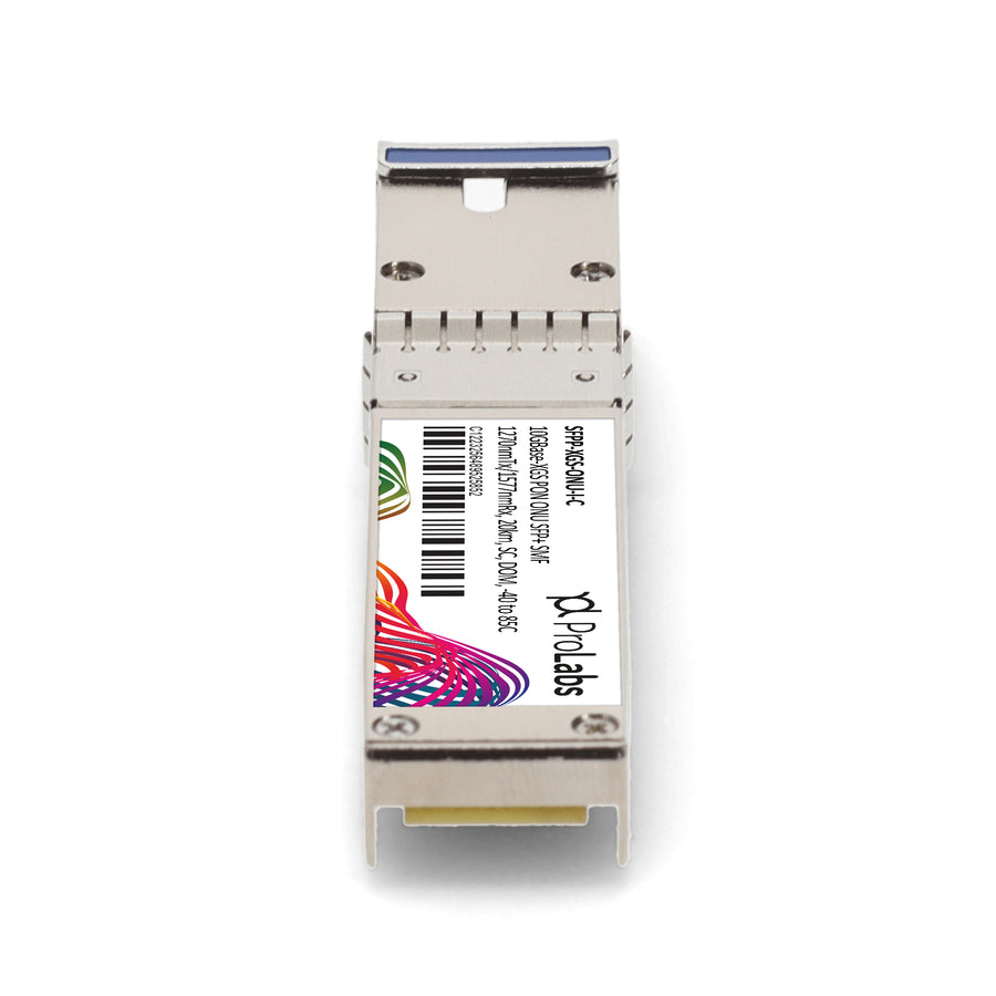 Prolabs MSA and TAA 10GBase-XGS PON ONU SFP+ Transceiver (SMF, 1270nmTx/1577nmRx, 20km, SC, DOM, -40 to 85C)